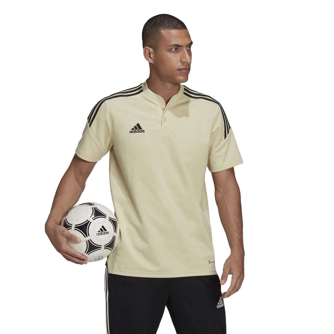 Men's Adidas Condivo 22 Polo - Gold