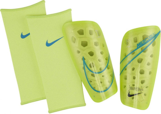 Nike Mercurial Lite Shin Guard - Volt/Blackened Blue/Laser Blue