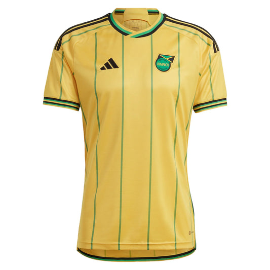 Kid's Replica Adidas Jamaica Home Jersey 2023