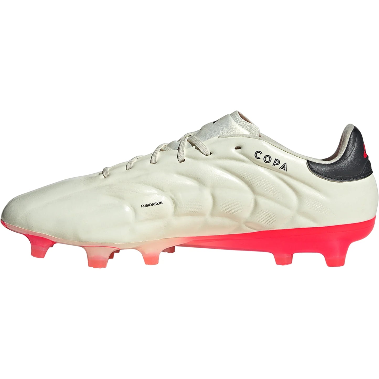 Adidas Copa Pure 2 Elite FG Firm Ground Soccer Cleat - Ivory/Core Black/Solar Red