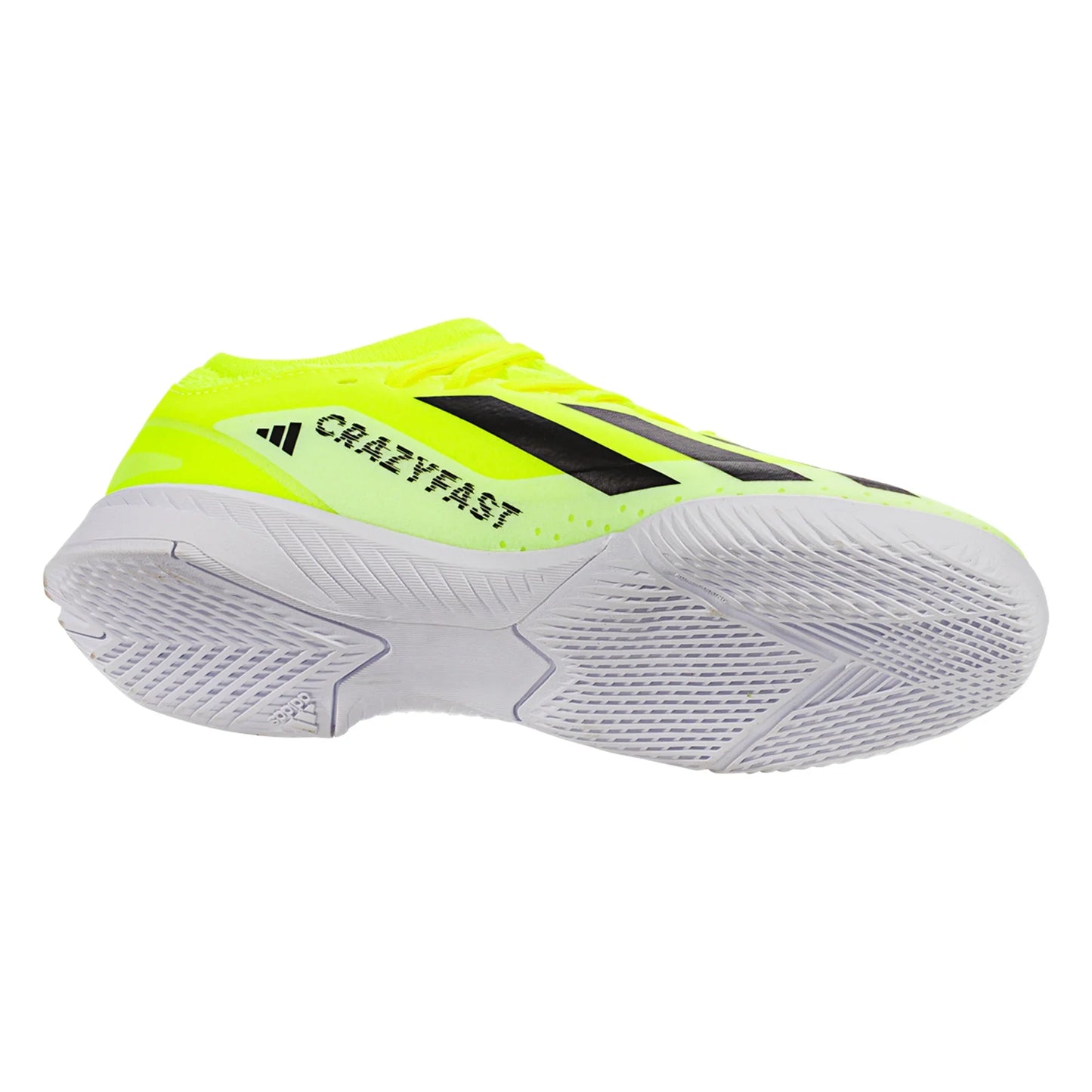 Adidas Junior X CrazyFast League IN Indoor Soccer Shoe - Solar Yellow/Core Black/White