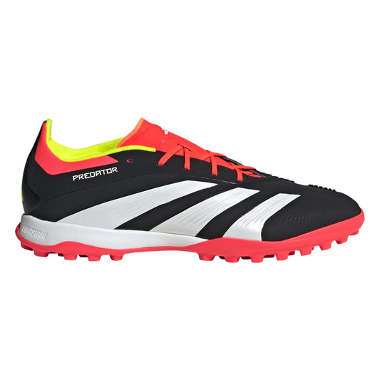 Adidas Predator Elite TF Turf Soccer Cleat - Core Black/White/Solar Yellow