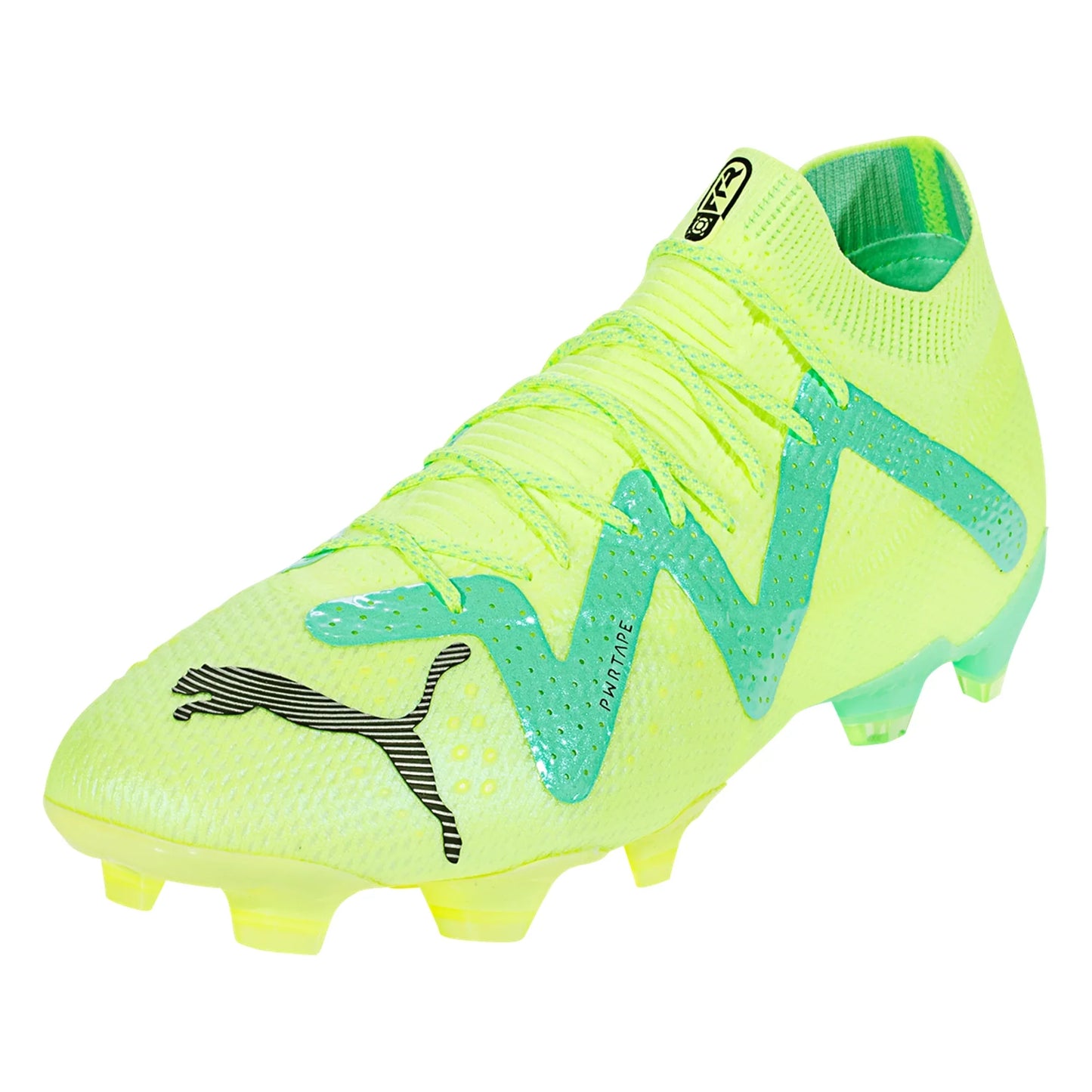 Puma Future Ultimate FG/AG Firm Ground Soccer Cleat - Yellow/Black/Peppermint