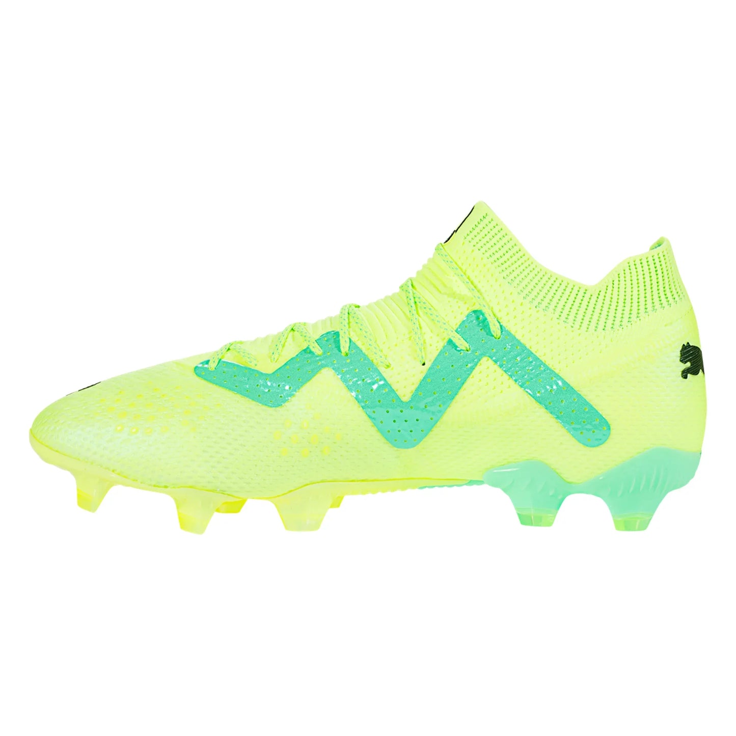 Puma Future Ultimate FG/AG Firm Ground Soccer Cleat - Yellow/Black/Peppermint