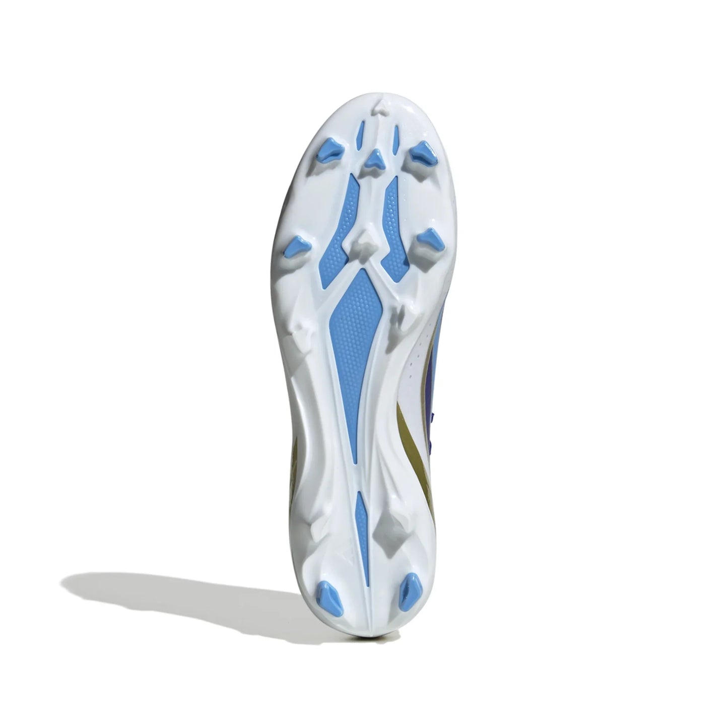 Adidas X CrazyFast League Messi FG Firm Ground Soccer Cleat - Lucid Blue/Blue Burst/White