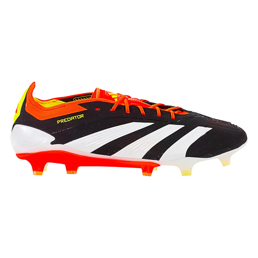 Adidas Predator Elite FG Firm Ground Soccer Cleat - Core Black/White/Solar Red