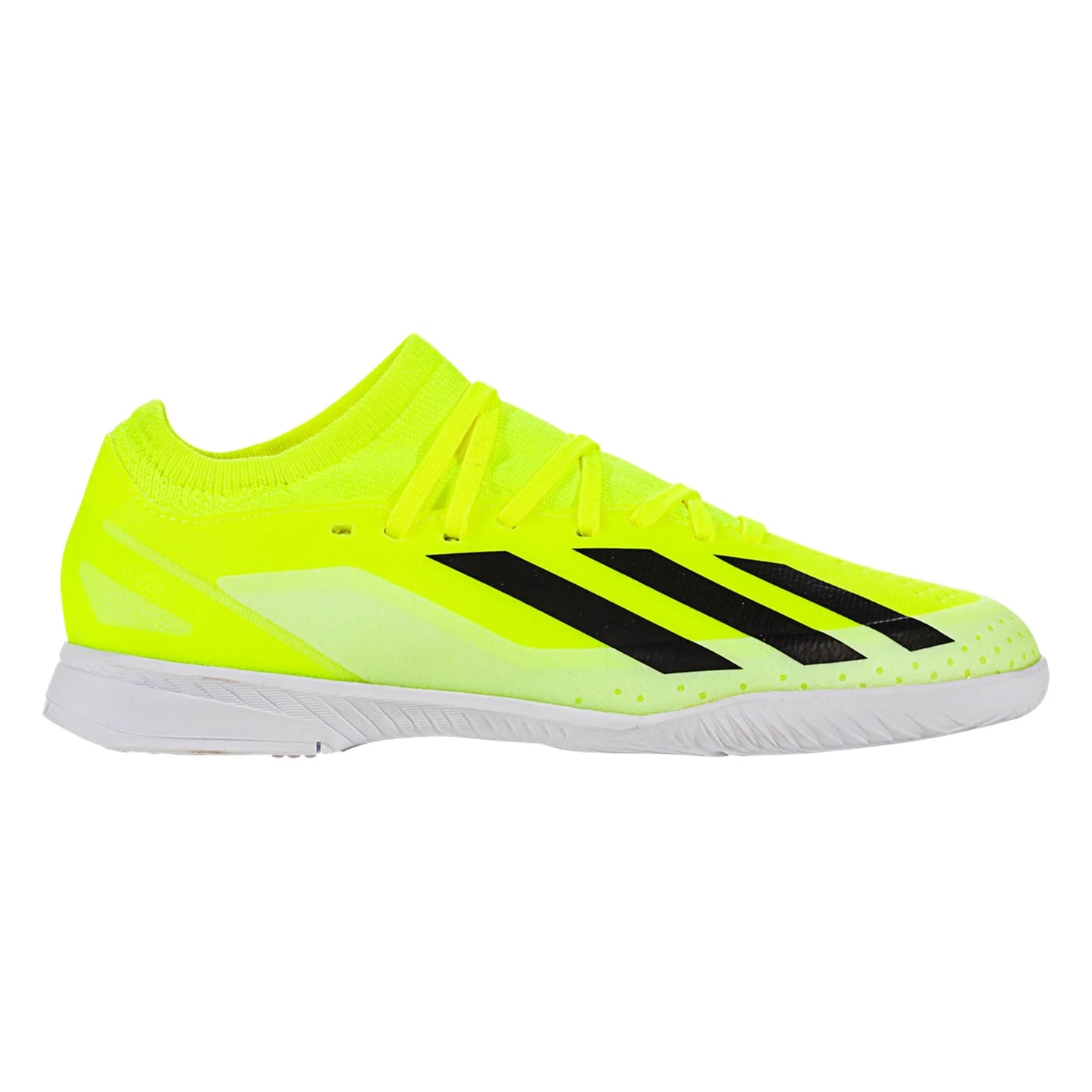 Adidas Junior X CrazyFast League IN Indoor Soccer Shoe - Solar Yellow/Core Black/White