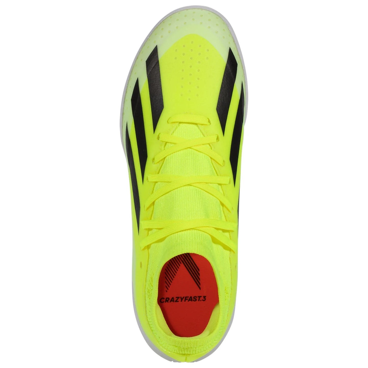 Adidas Junior X CrazyFast League IN Indoor Soccer Shoe - Solar Yellow/Core Black/White