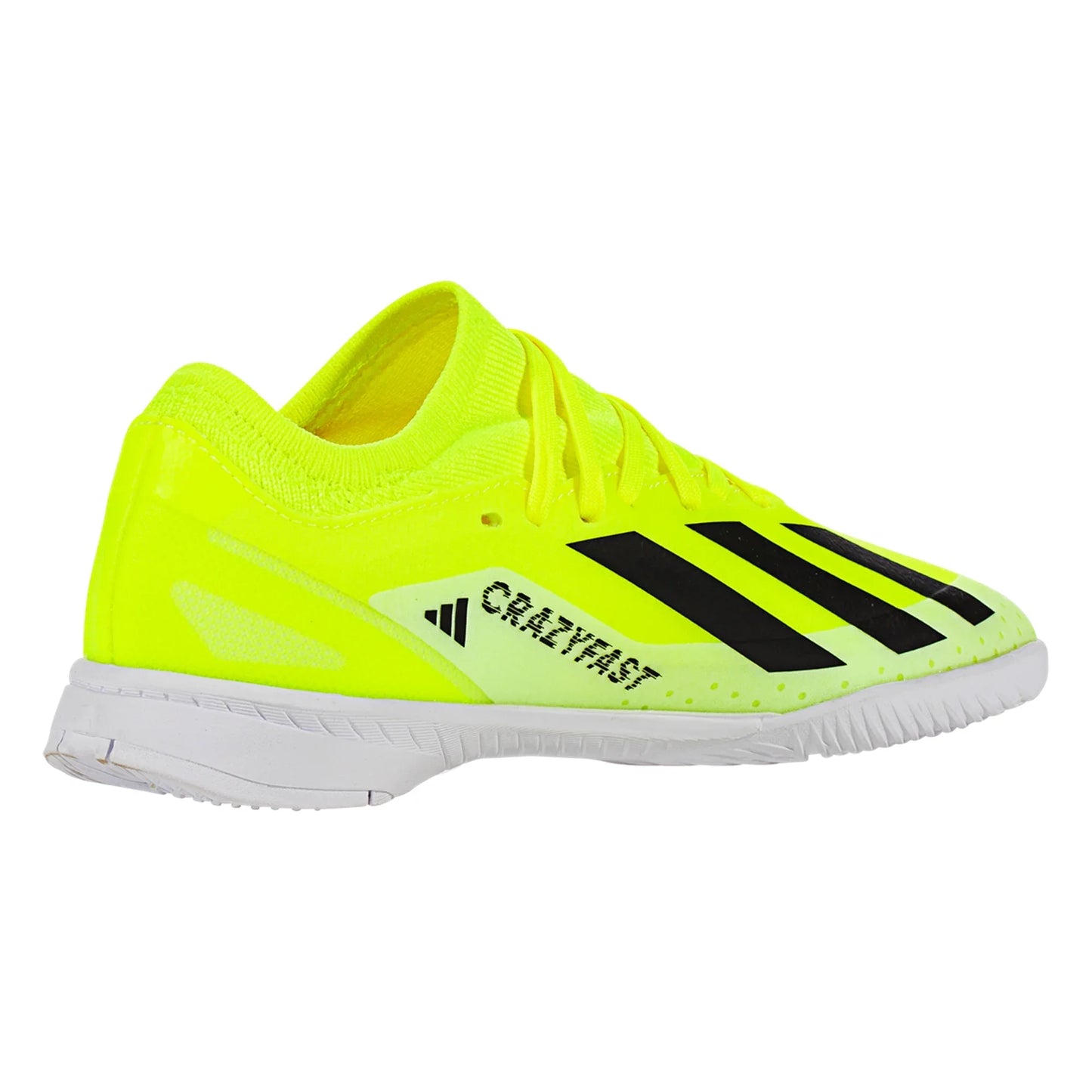 Adidas Junior X CrazyFast League IN Indoor Soccer Shoe - Solar Yellow/Core Black/White