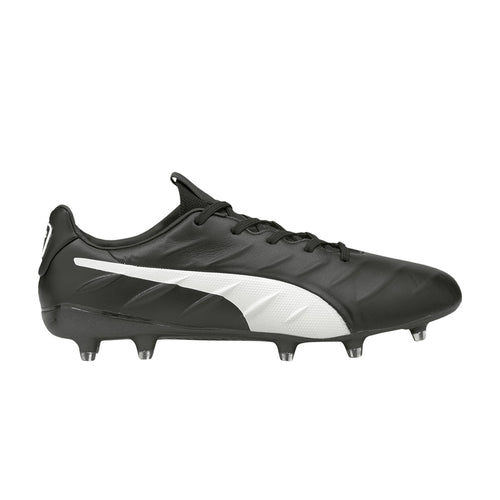 Puma King Platinum 21 FG Firm Ground Soccer Cleat - Puma Black/Puma White